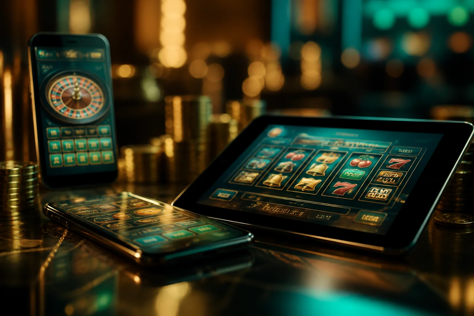 Responsive mobile access concept for the Casino Pokiesday website