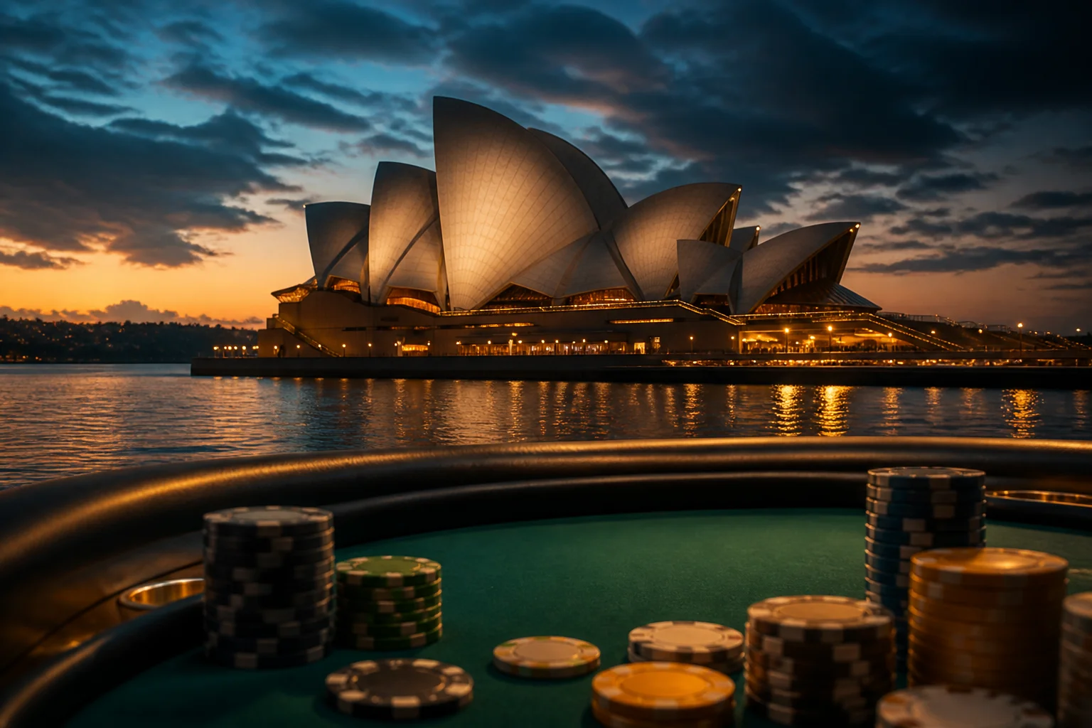 Editorial city guide graphic for Casino Pokiesday readers in Sydney, NSW