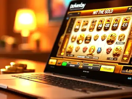 Play Hit the Gold! at Casino Pokiesday Australia